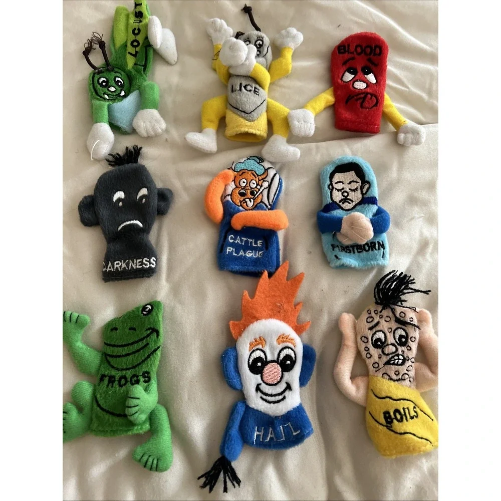 Rite Lite Passover Plague Finger Puppets